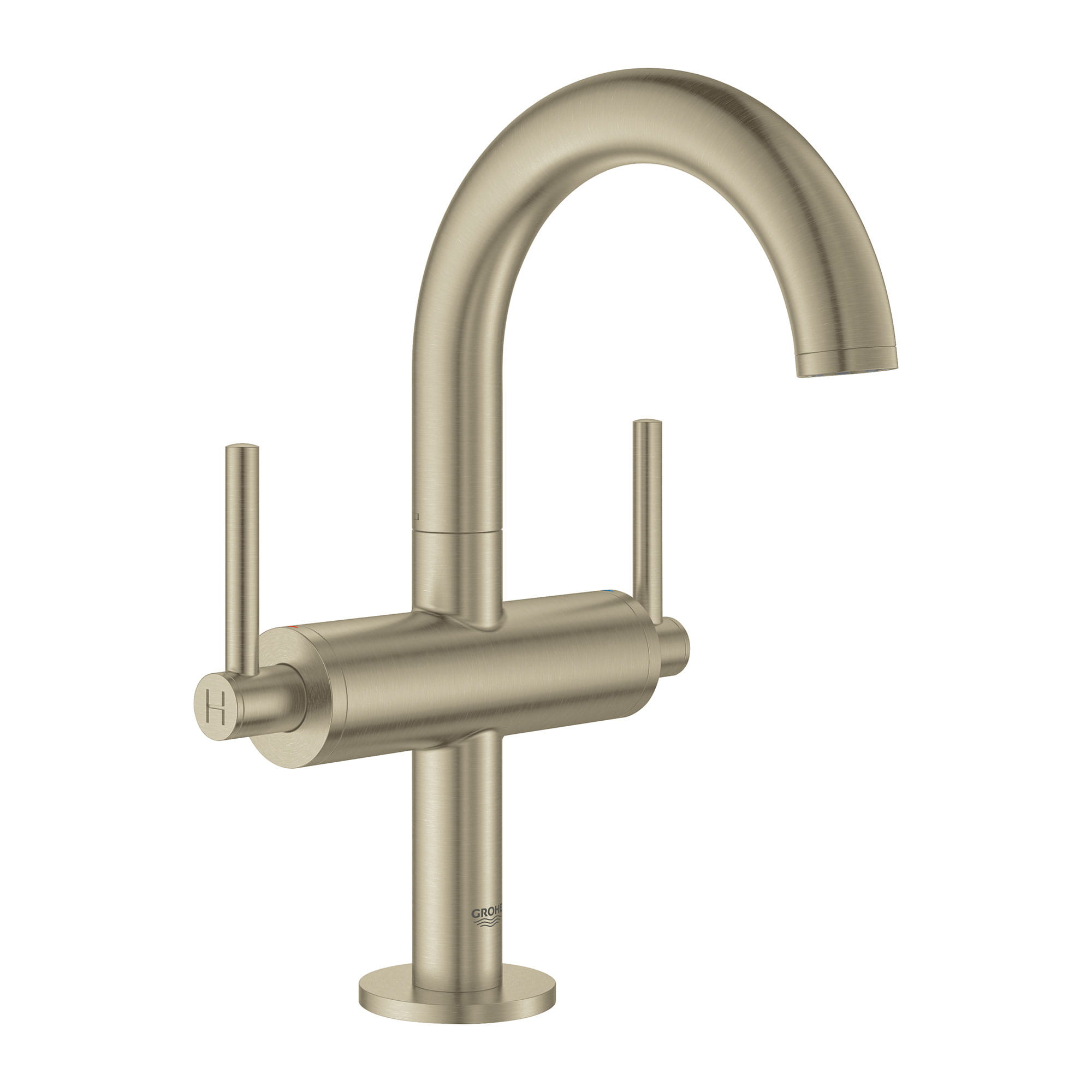 Single Hole Two-Handle M-Size Bathroom Faucet 1.2 GPM